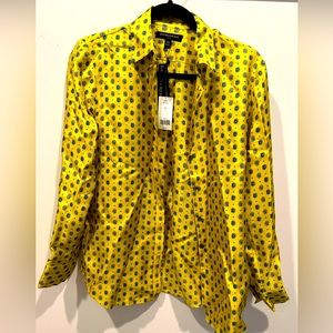 NWT BANANA REPUBLIC silky blouse